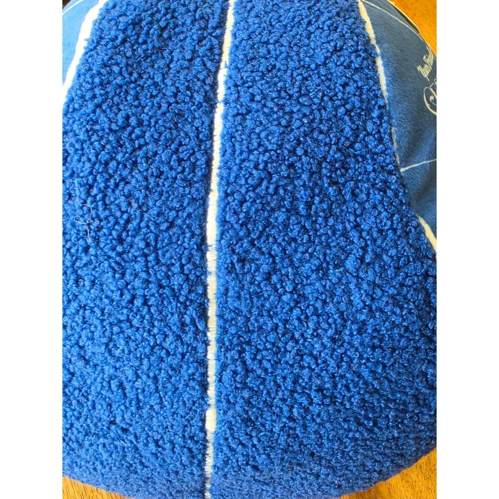 Marvel Spider-Man NBA Basketball Round Plush Pillow Blue 12 Inch Weighted NWT